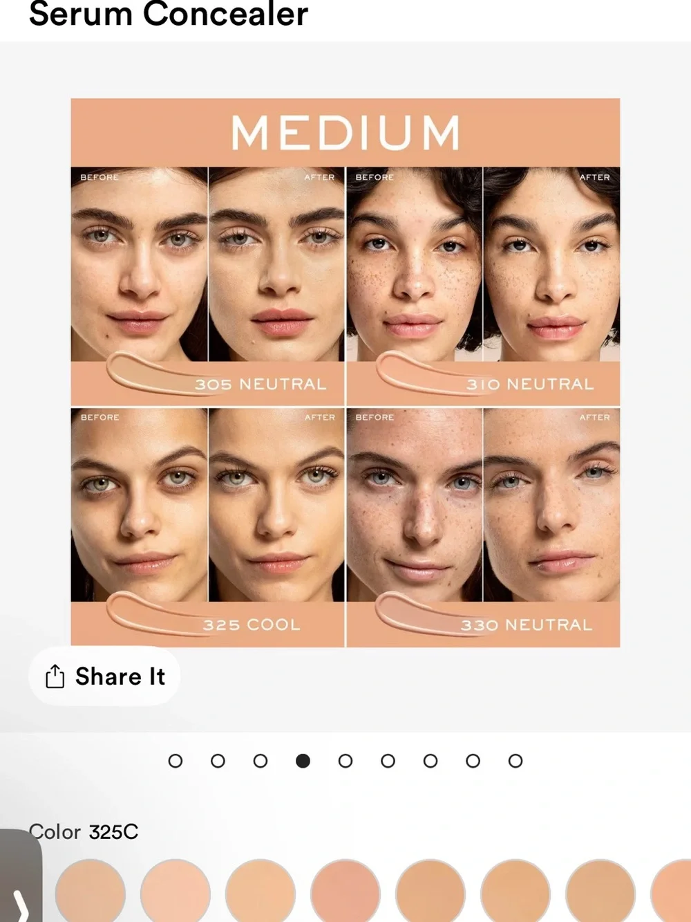 Lancôme Teint Idole Ultra Wear Care & Glow Serum Concealer - 325C